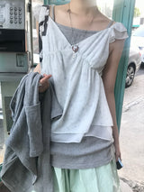 Flower chiffon blouse
