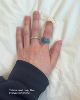 Volume Heart Ring (3 color)