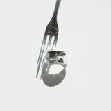 SAND DUNE RING (L) (SILVER)