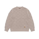 25SS EATHER WARPEN OVERSIZE KNIT BEIGE