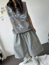 Reistar Tattoo Graphic Patch Balloon Bermuda Shorts 4color