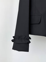 ROUND COLLAR FRILL JACKET (2C)