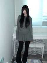 レイブフードTシャツ