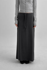 [MADE] チコストリングバンディングロングスカート