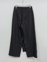 Scone Unbalanced Wrap Wide Slacks
