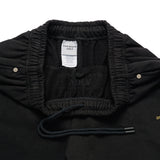 24FW UPSIDE DOWN BASIC LOGO SHORT PANTS BLACK