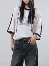 (UNISEX) ラビングトラック半袖Tシャツ
