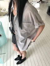 Shape Stripe Shirt (2 colors)