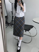 ミューズチェッカードスカート