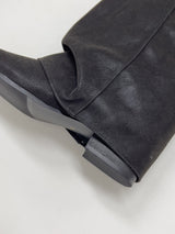 Peanut Fold Layered Long Boots