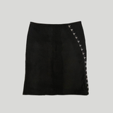 HOOK N EYE HIDDEN FLARE SKIRT