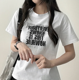 アイリーンレタリング半袖Tシャツ