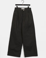 Soneck nylon cotton wide cargo pants