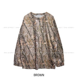 Treez Real Pattern Loose Fit Long Sleeve