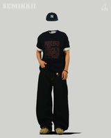 TWE レタリングプリンティング1/2Tシャツ