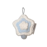 (made) marshmallow star light bulb keyring