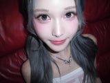 [IDLE Shuhua Necklace] Love Goth Bat Chain Semi Choker Necklace