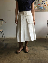 Pocket Layer Pleated Skirt (2color)