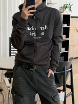 [CROP ITEM] Slim fit jersey hood zip up(3color)