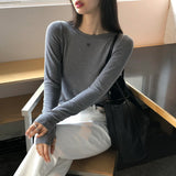 [BELLIDE MADE] フィンガーホールロゴラウンドTシャツ