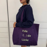 Blank Canvas Bag (purple)