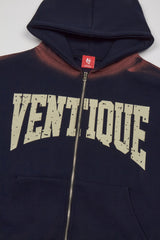 VENTIQUE VTQ 起毛フード付きジップアップ 3カラー