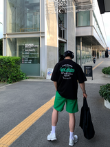 Kors サマーナイロンUSAパッチショーツ