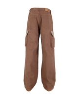 レイヤードカーゴパンツ (BROWN)