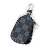 Leona Check Pocket Keyring