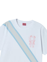 サッシュTシャツ ホワイト