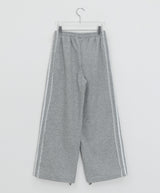 Pilfer Lace Brushed Banding Wide Pants