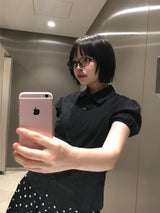 yui retro glasses (8color)