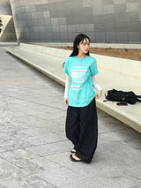 ピークニューヨークレタリング半袖Tシャツ (3c)