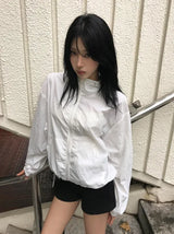 サマー トランスルーセント ウィンドブレーカー