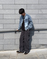 Kami Patch Carpenter Pants (Beige)