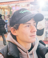 F****D SIGN STRAPBACK DAMAGE -WASHED BLACK-