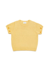 Mini Flower Short Knit [Yellow]