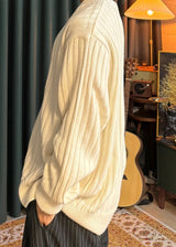 V-neck knit cardigan 4COLOR