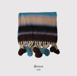 Winter Pompon Big Muffler (2color)
