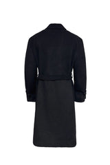 Structured Wool Tie Coat