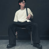 スラックスオンタイムブラックアウトサイドワークアワー | Celana Panjang | Unisex