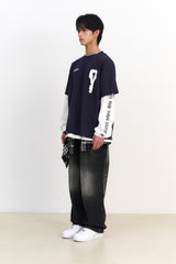 Star Key's Vintage T-shirt (Navy)