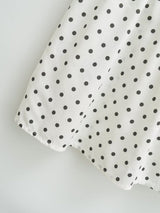 Elsyn Polka Sleeveless Top