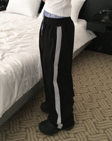 3 line track pants