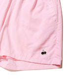 UNI MONO CHERRY HALF BANDING PANTS - PINK