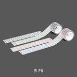 PET Doodle Number Kiss Cut Tape (2Colors)