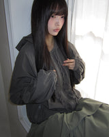 [MADE] Lunin Frill String Hoodie Windbreaker Jacket