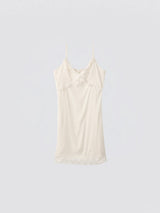 Silky Lace Bustier Dress_Ivory