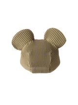 6CRAYON Army Green Pleated Flat Brim Mickey Cap