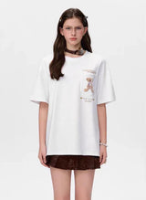 13DE MARZO ポケットペインティングTシャツ